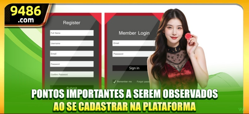 Aplicativo móvel yy5 para iOS e Android